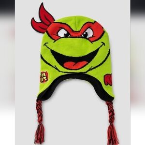 Nickelodeon Green and Red Kids Beanie Hat - OSFM